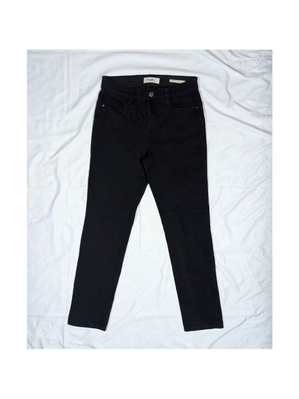Angels Forever Young Black Stretch Skinny Convertible Jeans